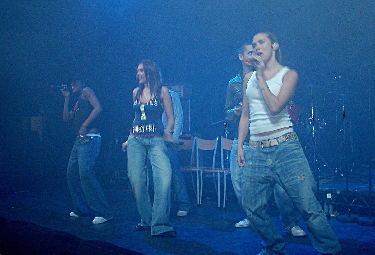 Liberty X performing at Aberystwyth University