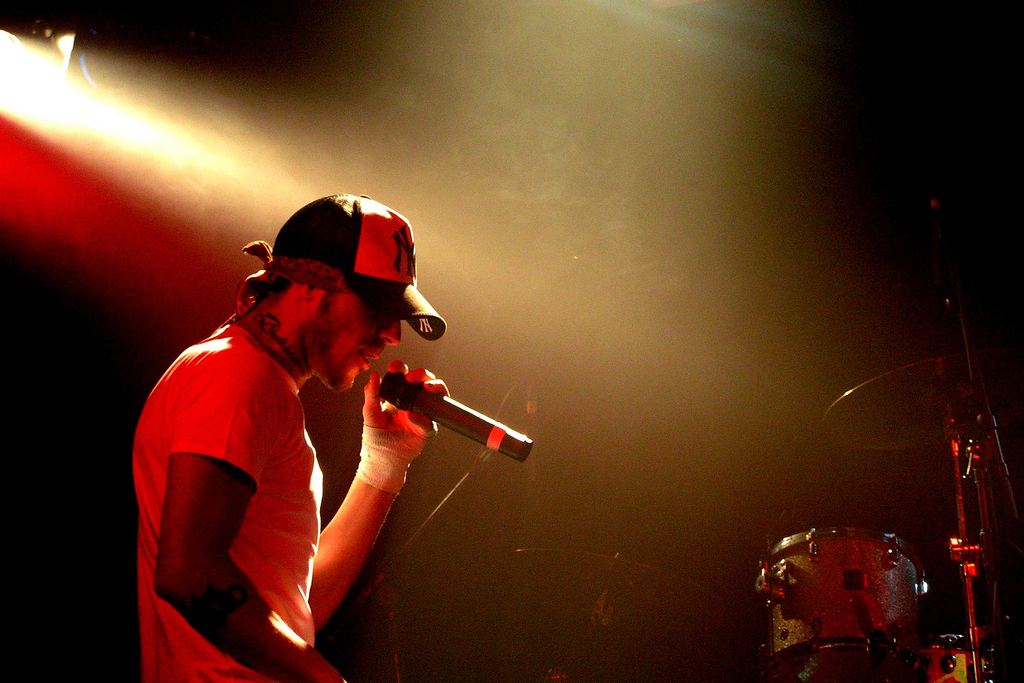 Past member of the boy band 5ive Abz Love