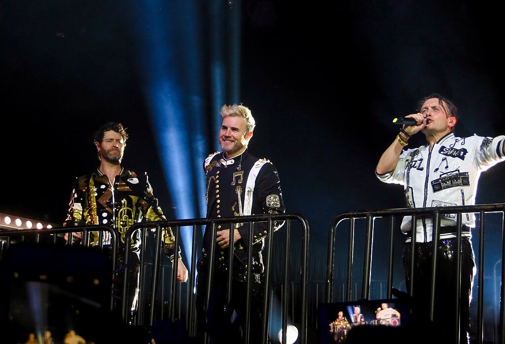 Take That performing at the SSE Hydro in Glasgow