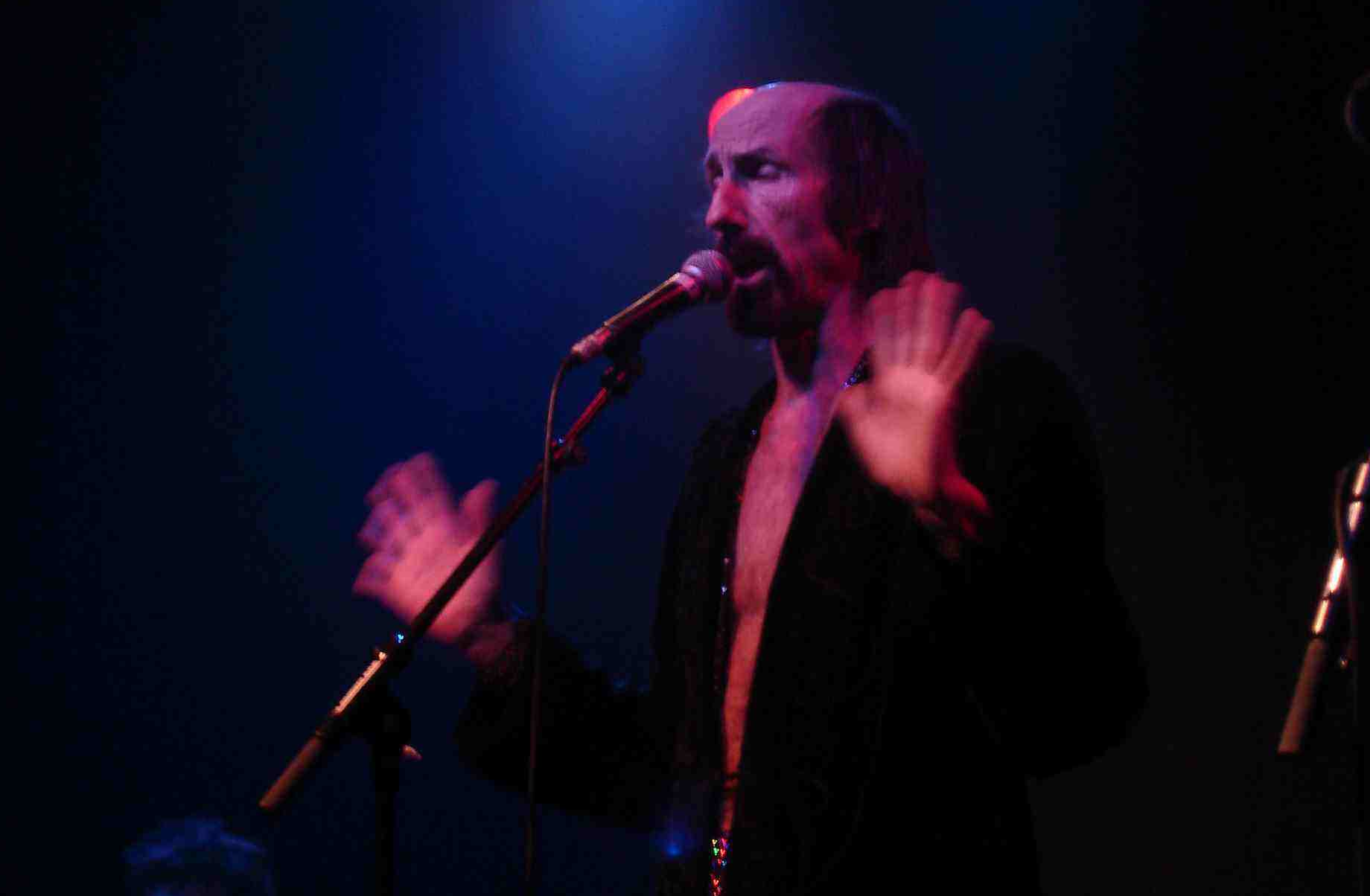 English singer and songwriter Arthur Brown
