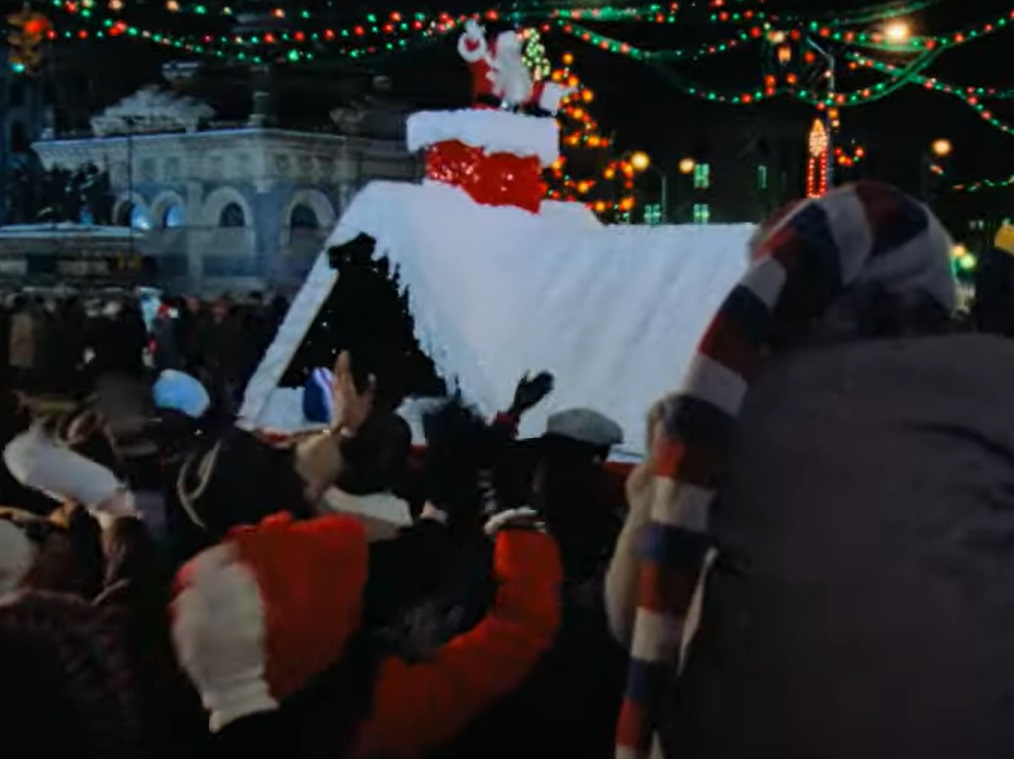 A visually captivating still taken from a pivotal moment in the film A Christmas Story (1983)