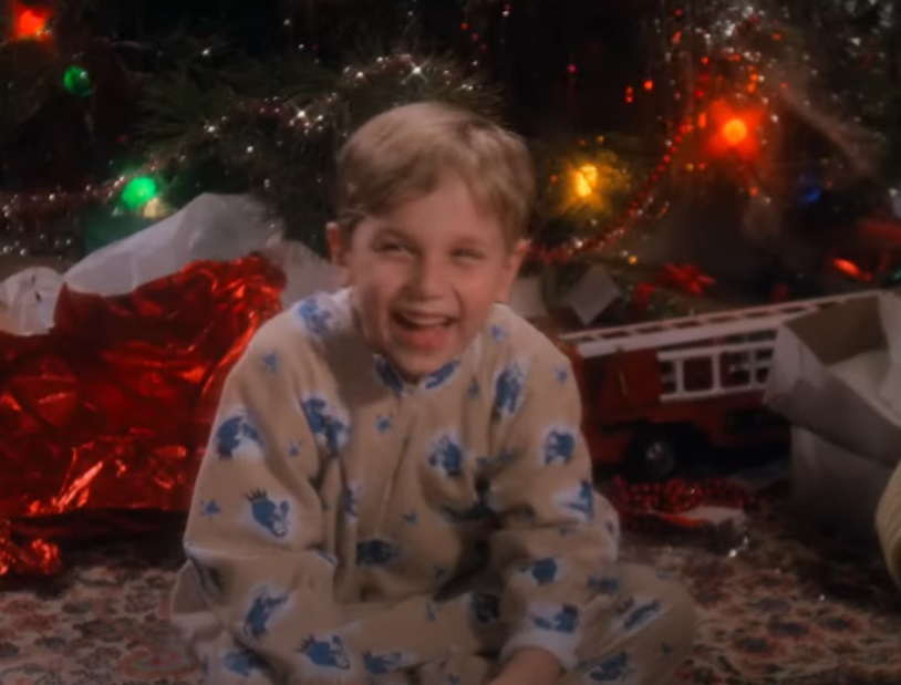 A visually captivating still taken from a pivotal moment in the film A Christmas Story (1983)