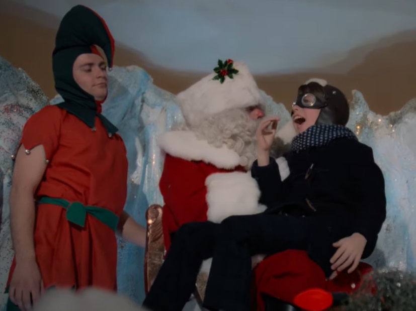 A visually captivating still taken from a pivotal moment in the film A Christmas Story (1983)