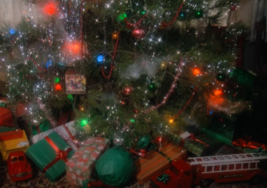 A visually captivating still taken from a pivotal moment in the film A Christmas Story (1983)