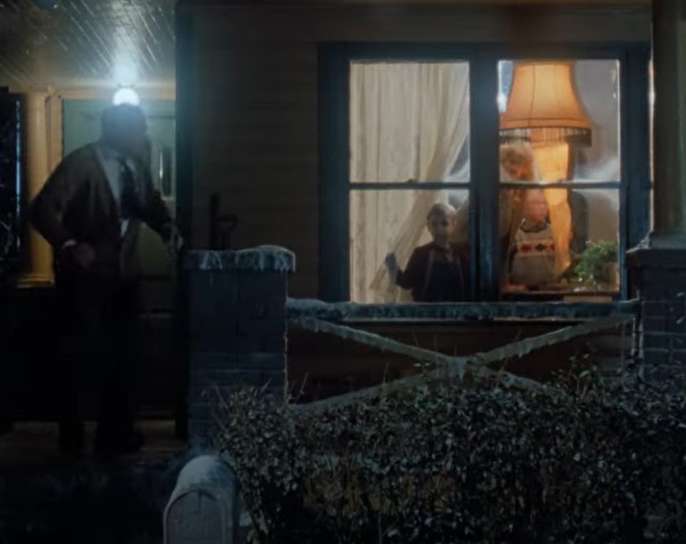 A visually captivating still taken from a pivotal moment in the film A Christmas Story (1983)