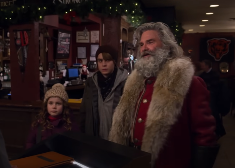 Screenshot of the movie The Christmas Chronicles