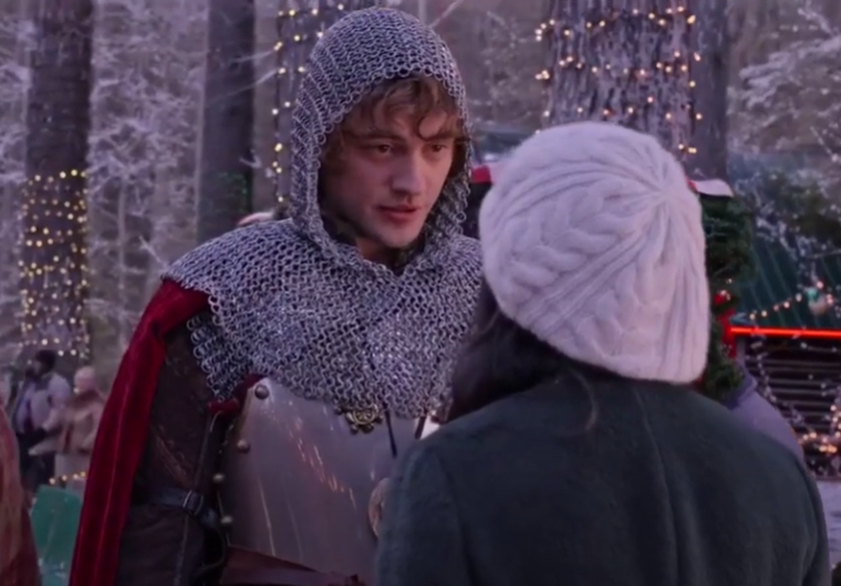 Screenshot of the movie The Knight Before Christmas