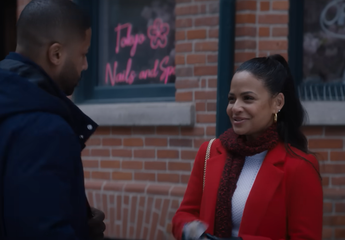 Screenshot of the movie Meet Me Next Christmas