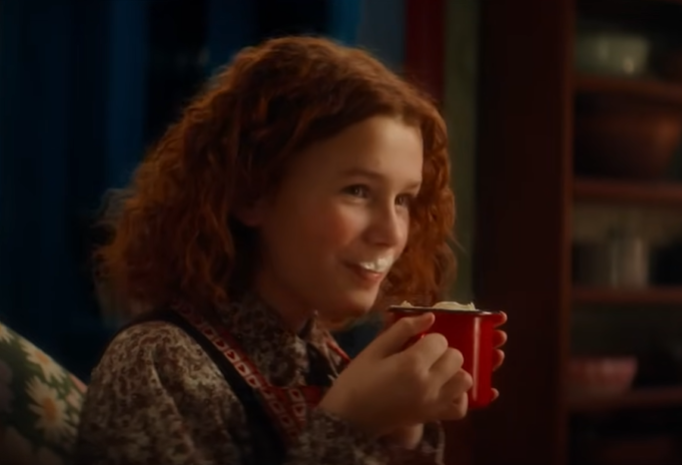 Screenshot of the movie The Snow Sister