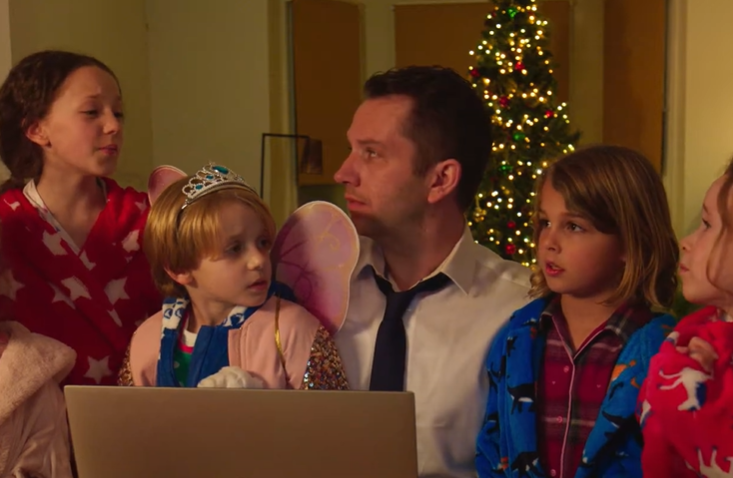 Screenshot of the movie Christmas on Mistletoe Farm