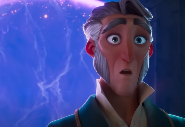 Screenshot of the animated movie Scrooge: A Christmas Carol