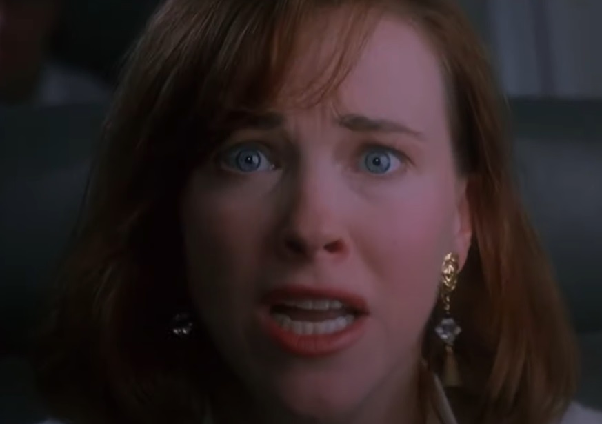 A visually captivating still taken from a pivotal moment in the film Home Alone (1990)