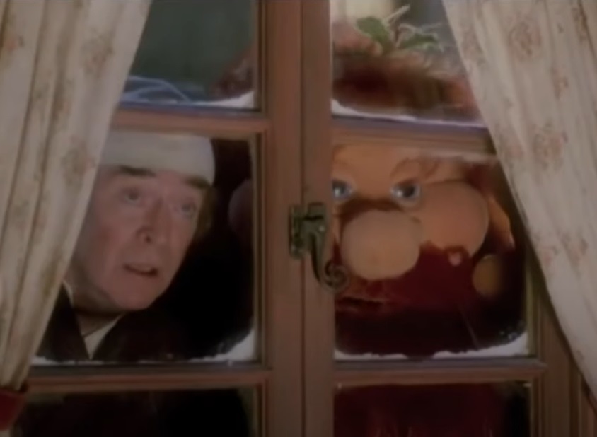 A visually captivating still taken from a pivotal moment in the film The Muppet Christmas Carol (1992)