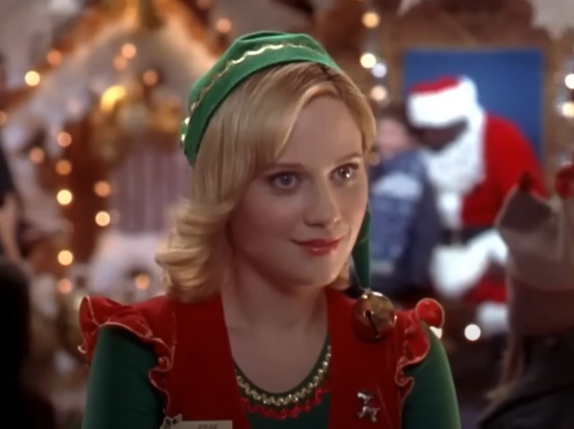 A visually captivating still taken from a pivotal moment in the film Elf (2003)