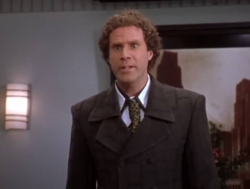 A visually captivating still taken from a pivotal moment in the film Elf (2003)