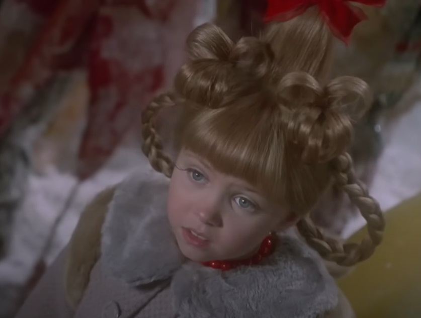 A visually captivating still taken from a pivotal moment in the film How the Grinch Stole Christmas (2000)