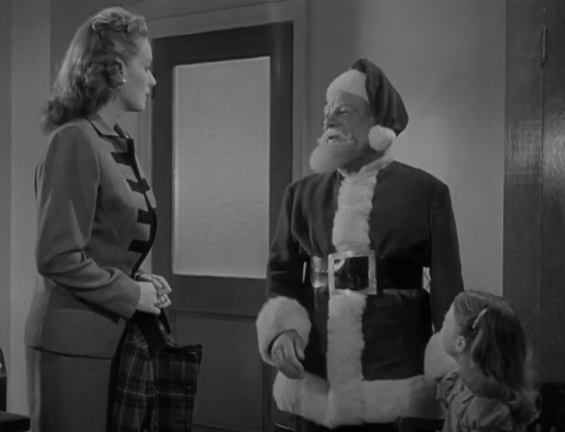 A visually captivating still taken from a pivotal moment in the film Miracle on 34th Street (1947)