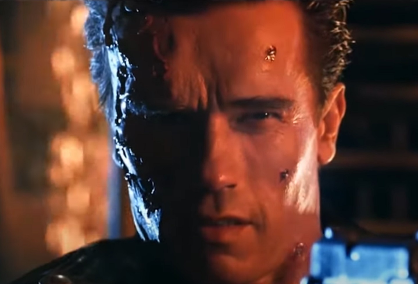 Screenshot of Arnold Schwarzenegger - from Terminator 2: Judgment Day (1991)