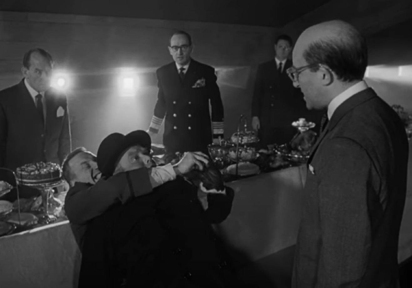 Screenshot of scene - from Dr. Strangelove (1964)
