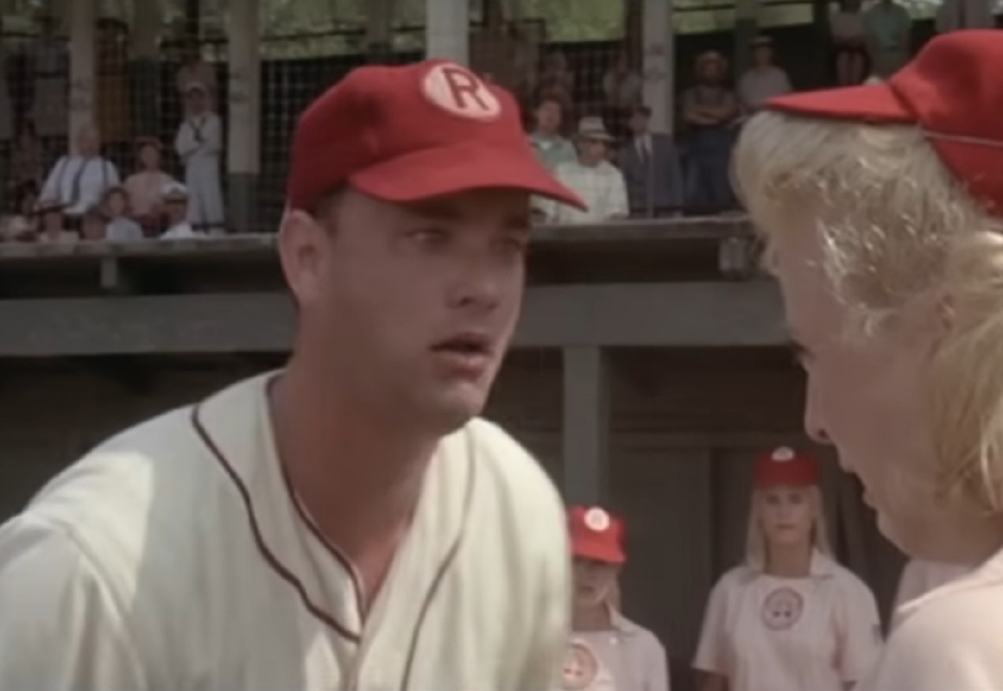 Screenshot of Tom Hanks - from A League of Their Own (1992)