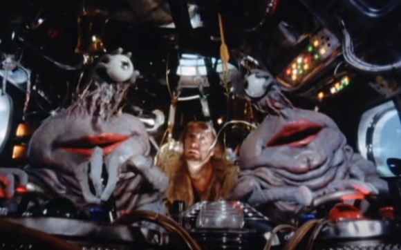 image from the scene of the film Life of Brian