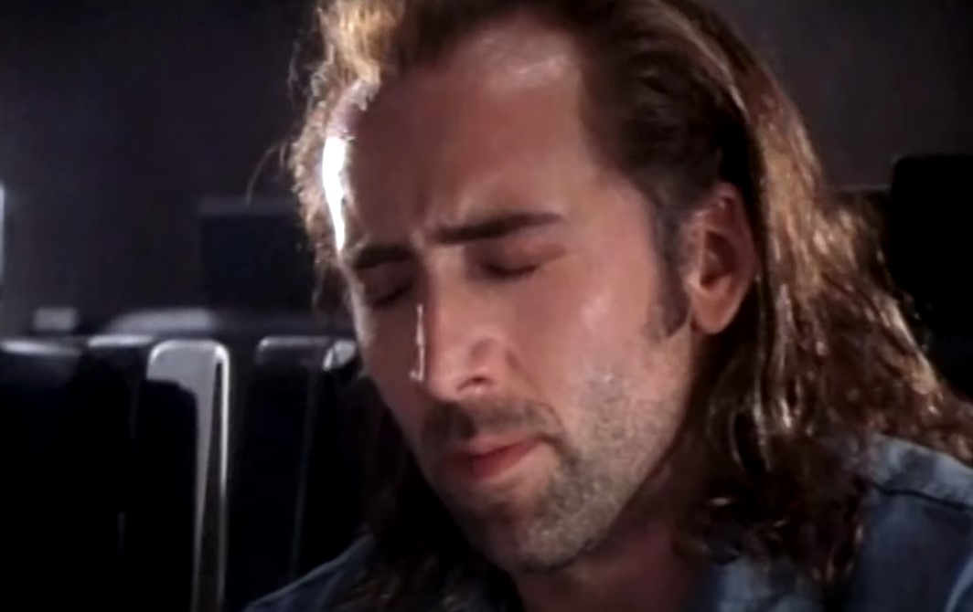 Nicolas Cage in the film Con Air