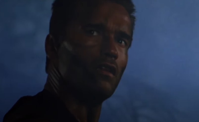 image of Arnold Schwarzenegger in the film Predator