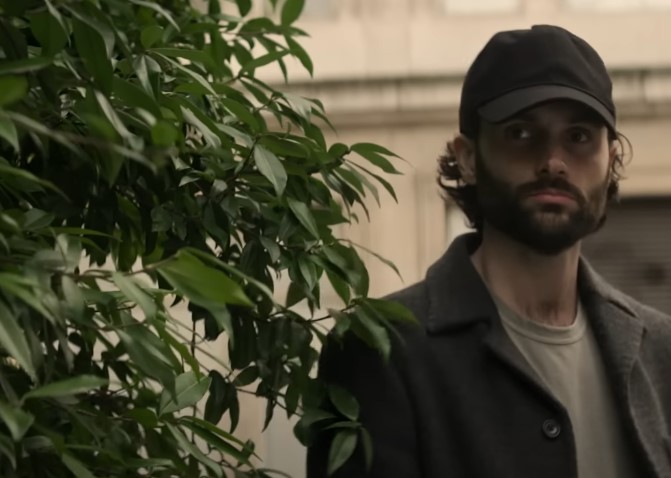 image of Penn Badgley wearing hat