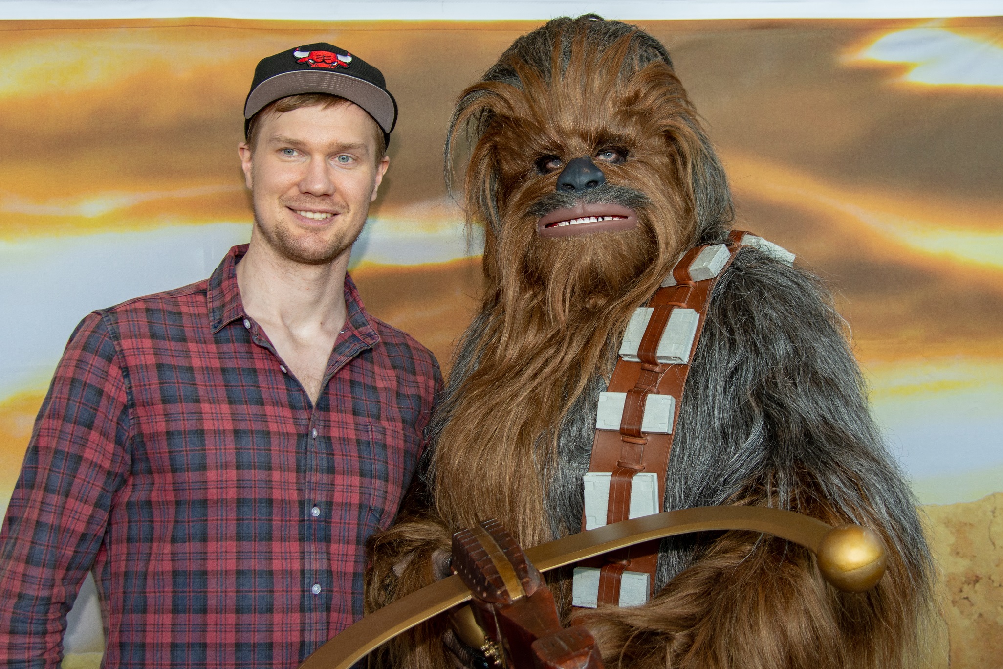 Joonas Suotamo (Chewbacca, Star Wars) at Comic Con Germany