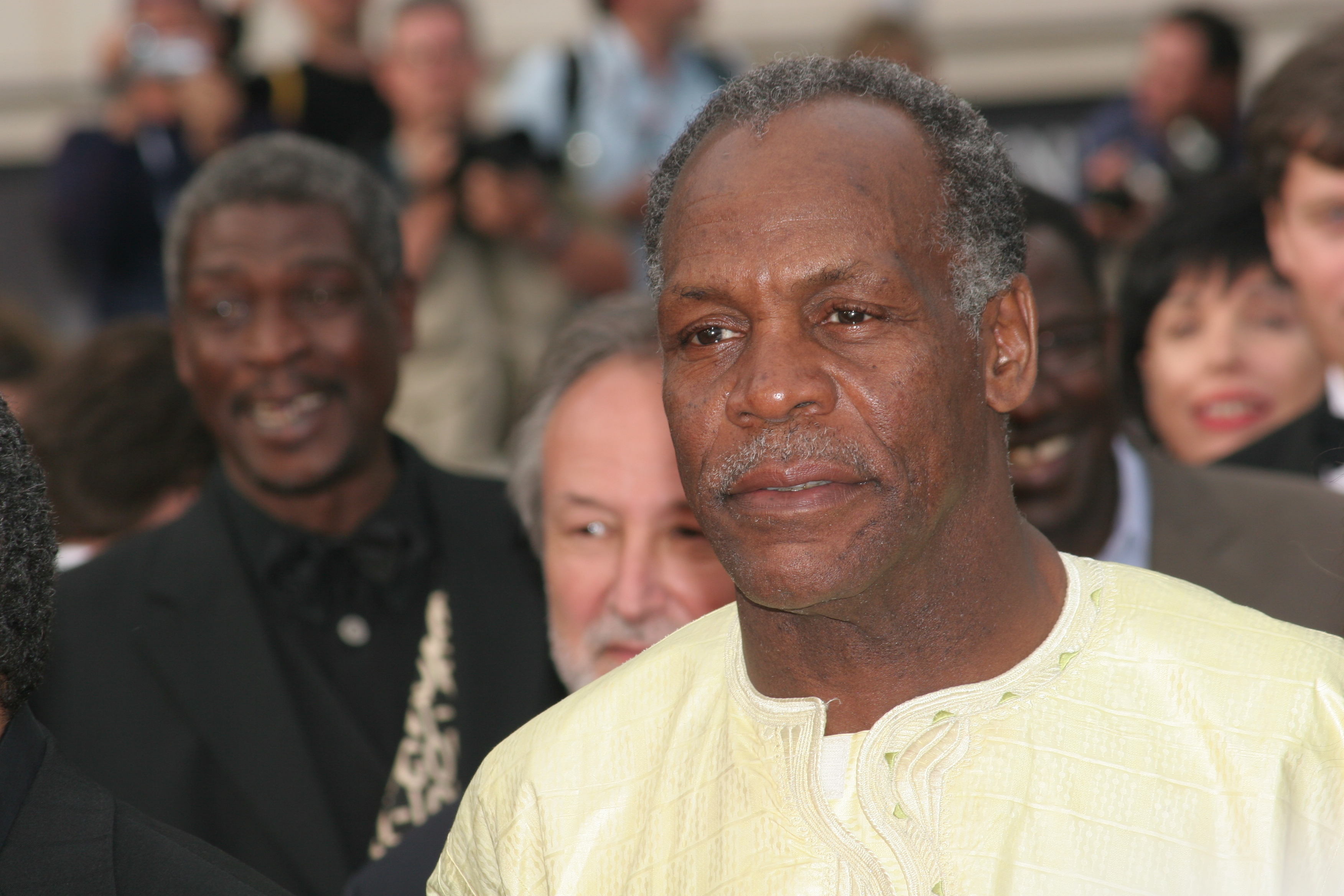 Danny Glover attends the 'Babel' premiere at the Palais des Festivals