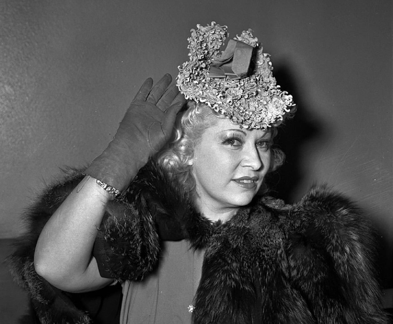 Image of Mae West In Court - 1940