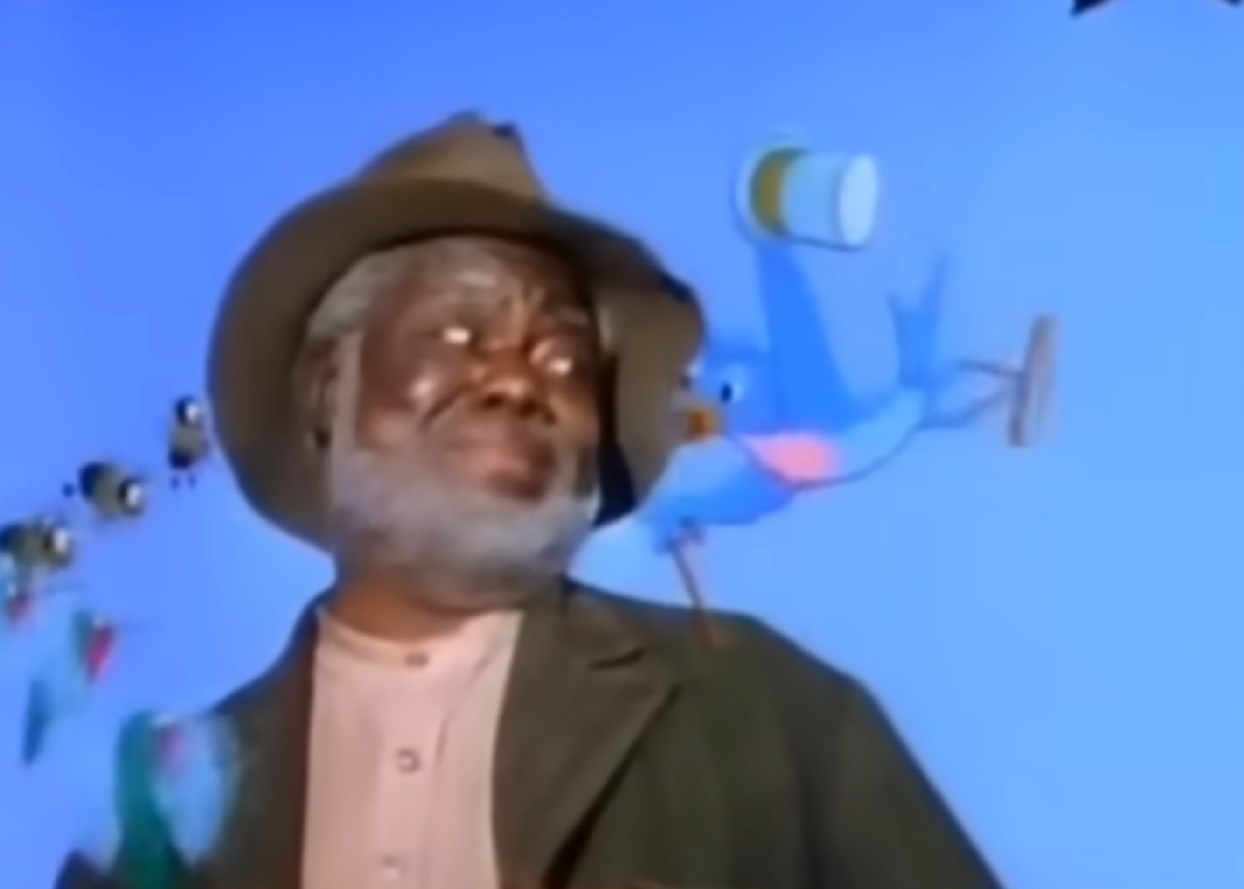 Screenshot of James Baskett (Uncle Remus) - from Song of the South (1946)