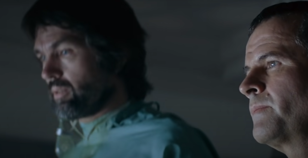 image of two people in the film Alien