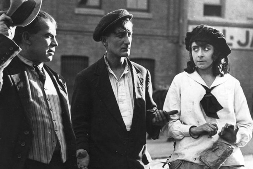 the filming of The Sentimental Bloke