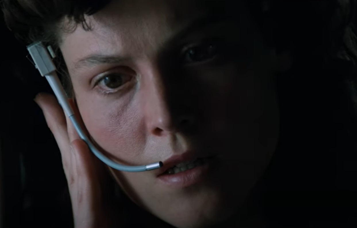 Screenshot from the movie Alien (1979)