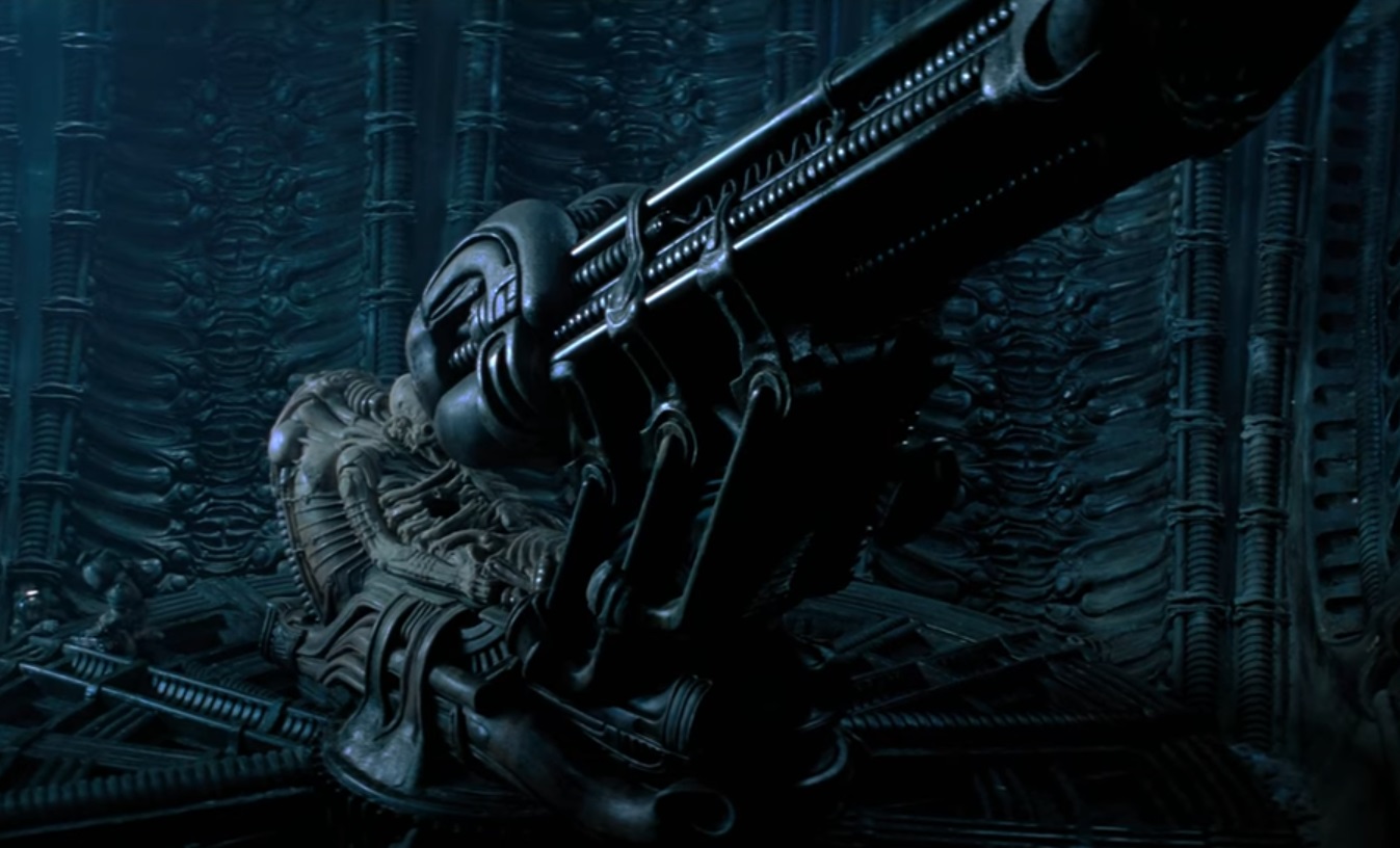 Screenshot from the movie Alien (1979)