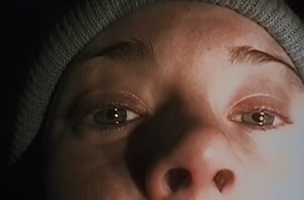 Screenshot from the movie The Blair Witch Project (1999)