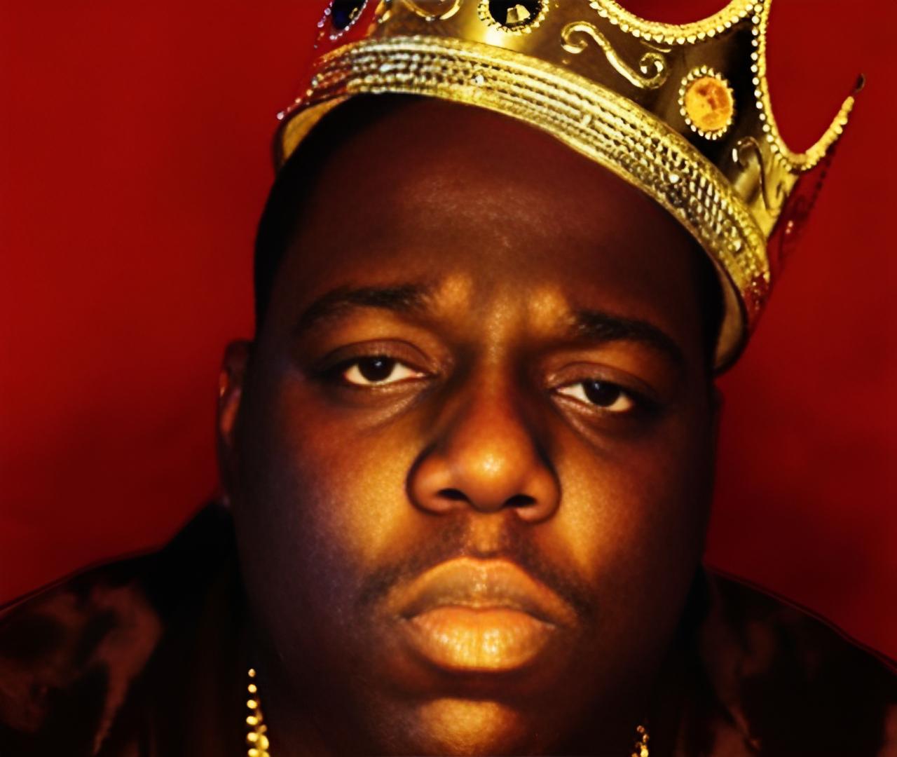 Portrait Photo of The Notorious B.I.G.