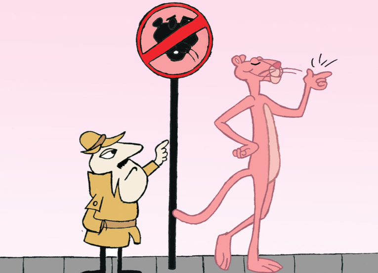 image of pink panther