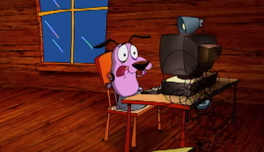 image from Courage the Cowardly Dog