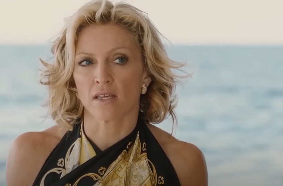 Madonna in Swept Away (2002) on a boat