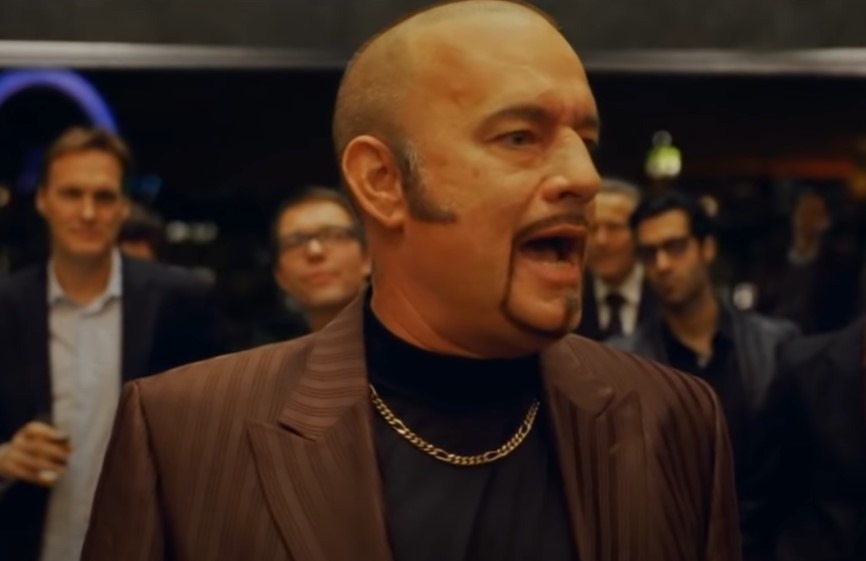 Tom Hanks in Cloud Atlas (2012) in a bar