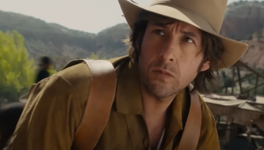 Adam Sandler in  The Ridiculous 6 (2015) in cowboy outfit