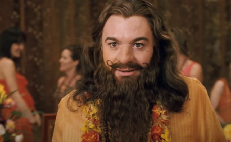 Mike Myers in  The Love Guru (2008)  in yellow suit