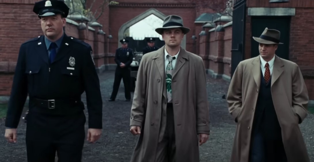 Leonardo DiCaprio in Shutter Island (2010), in suit