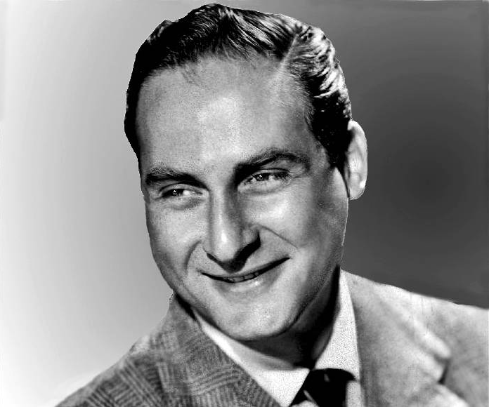 Grayscale Portrait Photo of the American actor and comedian Sid Caesar