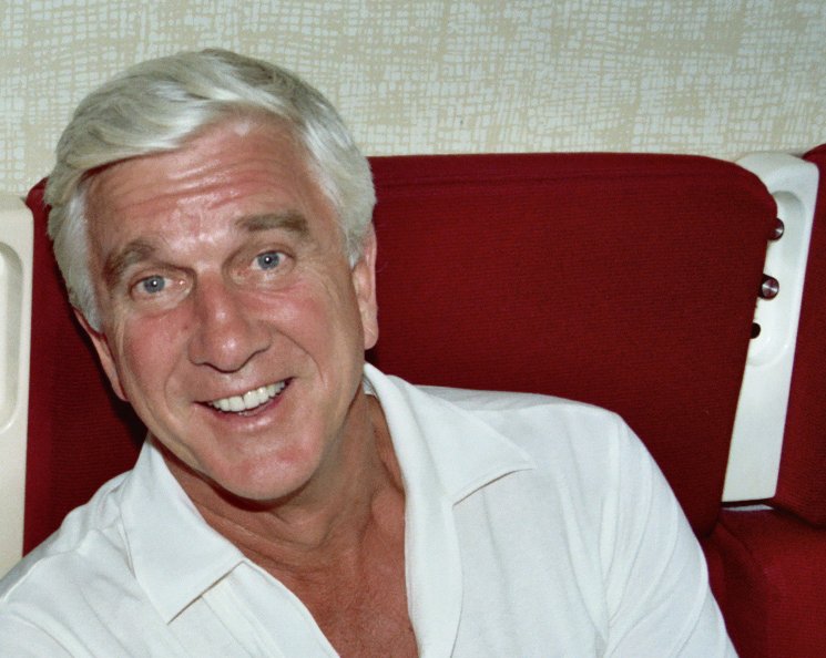 Portrait Photo of the actor and comedian Leslie Nielsen
