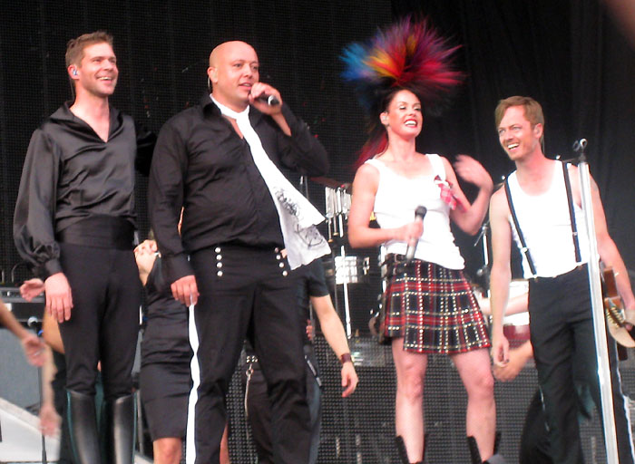 Aqua at the Gron Concert in 2008