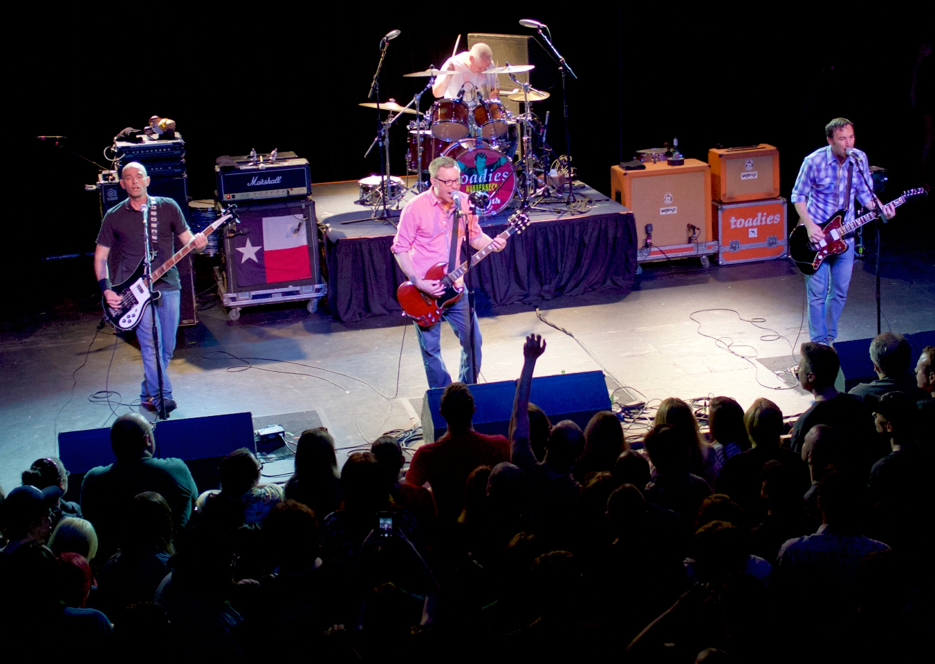 Toadies performing