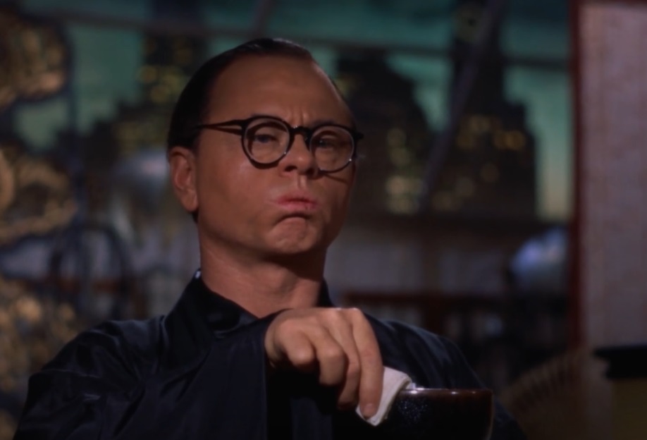 Screenshot from the movie Breakfast at Tiffany's (1961).